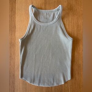 American Eagle Sage Green Crop Top